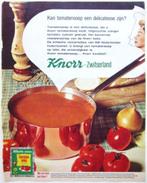 15 vintage advertenties reclames Knorr 57-76 aromat soep, Verzamelen, Ophalen