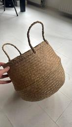 Rieten mand Dille & Kamille, Ophalen, Zo goed als nieuw, Rond, Riet
