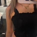 Top, Verzenden, Zwart, Korte mouw, Maat 34 (XS) of kleiner