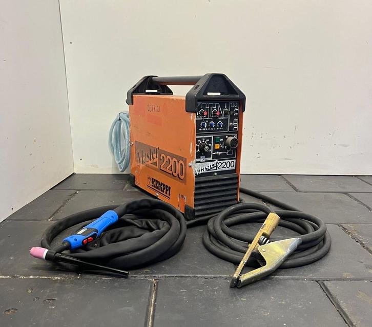 Kemppi Master 2200 TIG Lasapparaat lasmachine 380V 220A, Doe-het-zelf en Verbouw, Gereedschap | Lasapparaten, Gebruikt, Tig, 150 tot 250 ampère