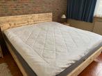 Bescherm Hoes voor Topper: extra dik, 200 x 180 cm:, Wit, Overige typen, Tweepersoons, Ophalen of Verzenden