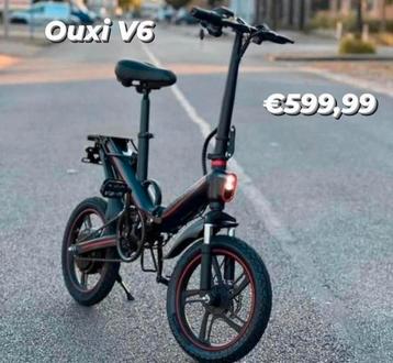 Ouxi V6 Pro | Electrische Vouwfiets | E-bike | NIEUW O KM‼️