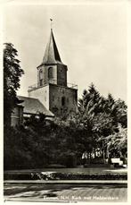 Emmen, N.H. Kerk met Haddersbank - ongelopen, Ophalen of Verzenden, 1920 tot 1940, Ongelopen, Drenthe