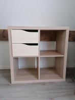 Ikea kallax kast 4 met lades, Huis en Inrichting, Kasten | Wandmeubels, Ophalen, Gebruikt, Minder dan 150 cm, Minder dan 100 cm