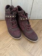 Lage enkel laarzen / sleehak Bordeaux rood maat 41 ZGAN, H&M, Schoenen met lage hakken, Ophalen of Verzenden, Zo goed als nieuw