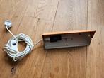 Vintage Jaren 70  metale bedlampje., Verzenden, Zo goed als nieuw, Metaal