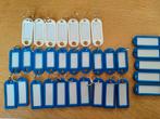 Labelhangers sleutelhanger adreslabel nummerhangers, Ophalen of Verzenden, Nieuw