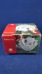 Walther-Glas Starlight glazen kaarsenhouder in doos. W3, Tweedehands verkoop, Tweedehands verkoop, Gebruikt, Ophalen of Verzenden