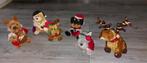 6 Kerst Knuffel Dieren Collectie met muziek, Diversen, Ophalen of Verzenden, Zo goed als nieuw