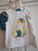 Setje maat 98-104! Shirt aan de voorkant gebruikssporen!, Kinderen en Baby's, Kinderkleding | Maat 98, Ophalen of Verzenden, Zo goed als nieuw
