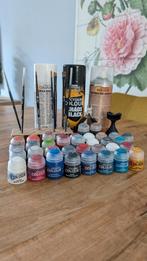 Warhammer Citadel Schilderset: verfjes, kwasten en meer, Hobby en Vrije tijd, Wargaming, Ophalen, Met verf, Gebruikt, Warhammer 40000