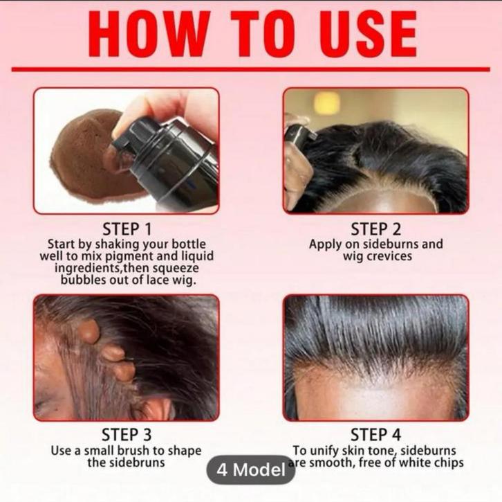 Getinte Mousse voor Pruiken Kant, Sieraden, Tassen en Uiterlijk, Uiterlijk | Haarverzorging, Nieuw, Ophalen