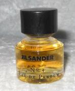 Volle parfum mini - Jil sander no 4 edp, Ophalen of Verzenden, Zo goed als nieuw, Miniatuur, Gevuld