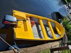 Noorse vissers boot met Yamaha motor 6 pk, Watersport en Boten, Motorboten en Motorjachten, Ophalen, Gebruikt, Minder dan 10 pk