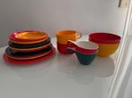Retro Mepal servies onderdelen 18 stuks, Caravans en Kamperen, Kampeeraccessoires, Ophalen of Verzenden, Gebruikt