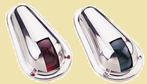 L4400197 Set RVS boordlichten, zij-opbouw, 12V/8W. € 29,95, Watersport en Boten, Ophalen of Verzenden, Nieuw, Motor en Techniek