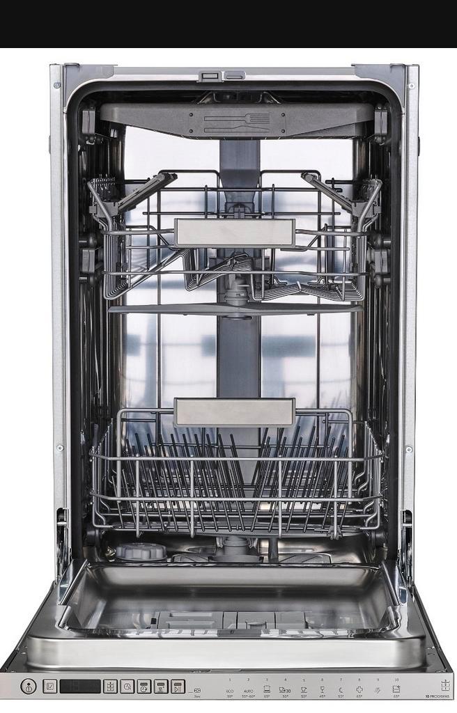 Inbouw vaatwasser 45cm, Witgoed en Apparatuur, Vaatwasmachines, Zo goed als nieuw, Inbouw, Minder dan 85 cm, Minder dan 45 cm