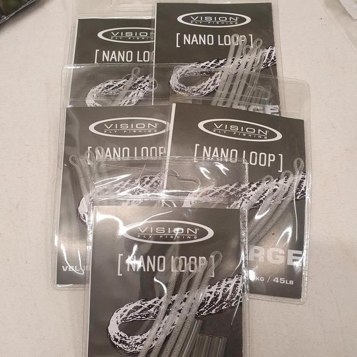 Vision Nano Loop Vliegvissen, Watersport en Boten, Hengelsport | Karpervissen, Nieuw, Vislijn, Ophalen of Verzenden