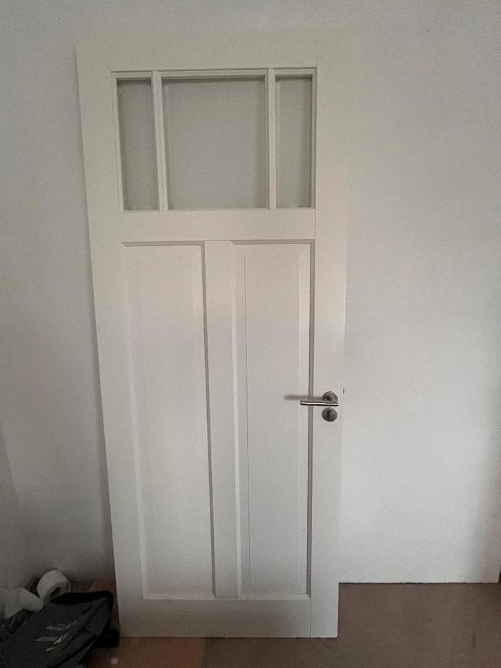 CanDo Dimension binnendeur glaspanel York stomp (93x231,5), Doe-het-zelf en Verbouw, Deuren en Horren, Nieuw, Binnendeur, 215 cm of meer