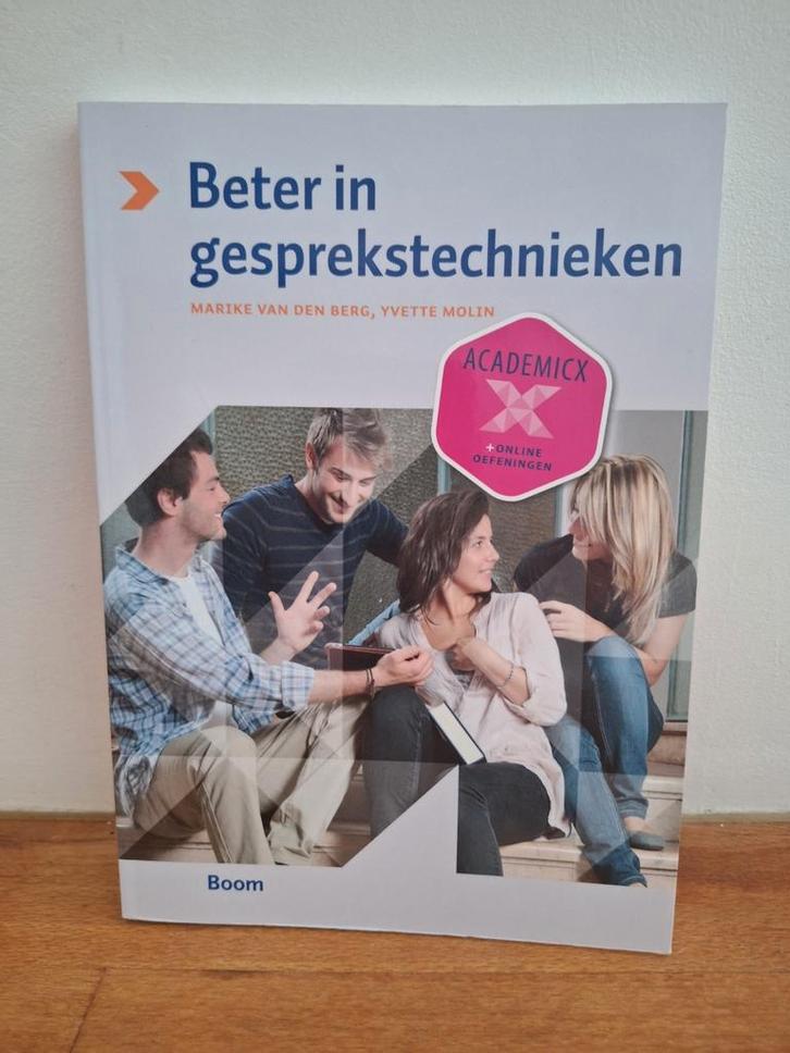M. van den Berg en Y. Molin - Beter in gesprekstechnieken, Boeken, Schoolboeken, Zo goed als nieuw, Nederlands, Overige niveaus