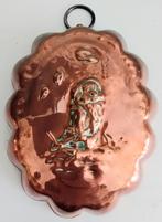 Antieke rood koperen cake/puddingvorm,dwerg, Ophalen of Verzenden, Gebruikt