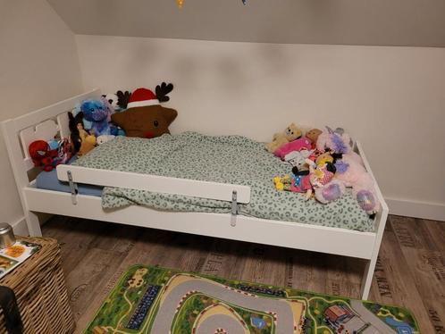 Compleet peuterbed, Kinderen en Baby's, Kinderkamer | Bedden, Zo goed als nieuw, 140 tot 160 cm, 70 tot 85 cm, Lattenbodem, Matras