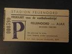 Ticket 82-83 Feyenoord-ajax, Ophalen of Verzenden, Gebruikt, Ajax, Overige typen