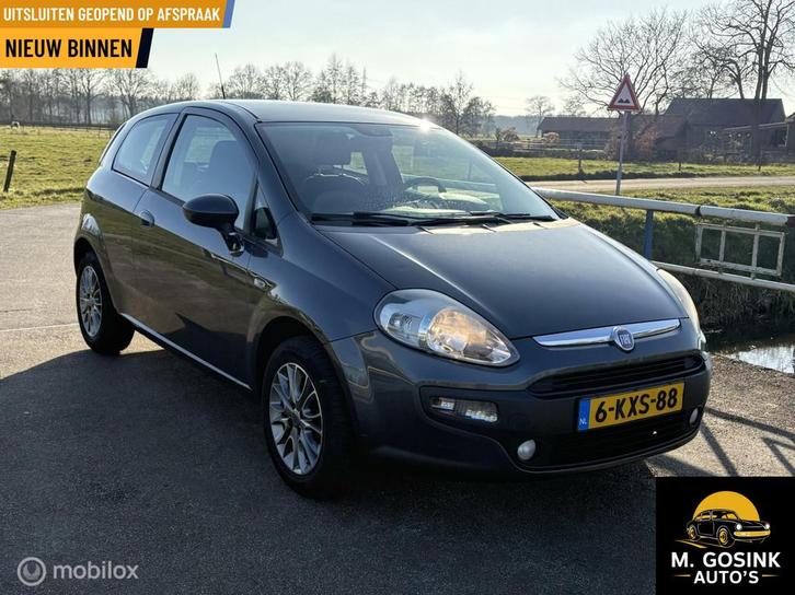 Fiat Punto Evo 1.4 Business, Auto's, Fiat, Bedrijf, Te koop, Punto EVO, ABS, Airbags, Airconditioning, Alarm, Bluetooth, Boordcomputer
