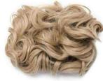 Chignon haar stuk Blonde Grote Dikke Krullen Scrunchie Blond, Nieuw, Ophalen of Verzenden, A, Pruik of Haarverlenging
