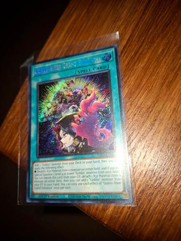 Yu-gi-oh Goblin Biker Grand Entrance  PHNI Secret Rare  beschikbaar voor biedingen