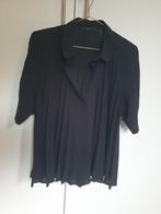 COS blouse diep zwart, Kleding | Dames, COS, Zwart, Ophalen of Verzenden, Zo goed als nieuw
