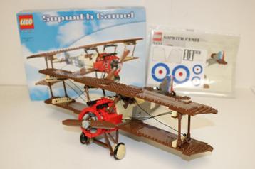 Lego 3451 SOPWITH CAMEL uit 2001 nieuwstaat met doos & boek beschikbaar voor biedingen