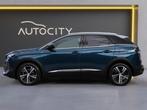 Peugeot 3008  Hybrid 225 GT Line Pano l 180 Camera l Adaptiv, Automaat, 4 cilinders, Blauw, Leder en Stof
