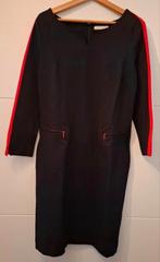 Zwart jurkje met rood/blauwe accenten Promiss maat 38/40, Maat 38/40 (M), Promiss, Zwart, Nieuw