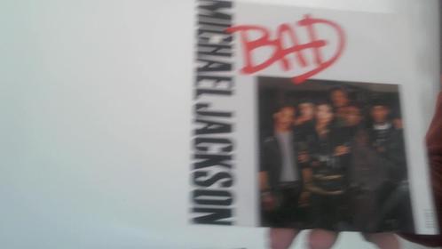 michael jacson jukebox single bad 1987, Cd's en Dvd's, Vinyl Singles, Zo goed als nieuw, Single, Pop, Ophalen of Verzenden
