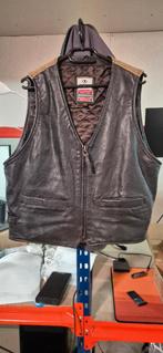 Leren heren Gilet, gevoerd, Maat L, Maat 52/54 (L), Bruin, Tripp, Ophalen of Verzenden