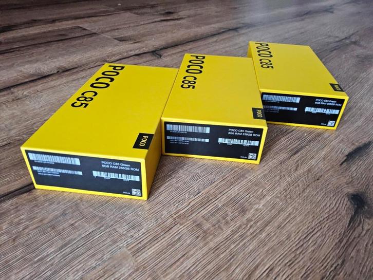 Xiaomi Poco C85 Dual Sim 8GB/256GB Gesealed Nieuw in doos!!!, Telecommunicatie, Mobiele telefoons | Overige merken, Nieuw, Zonder abonnement