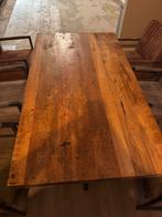 Mango tafel 160x90 met spin poot., Huis en Inrichting, Tafels | Eettafels, Ophalen, Teakhout, 50 tot 100 cm, Zo goed als nieuw