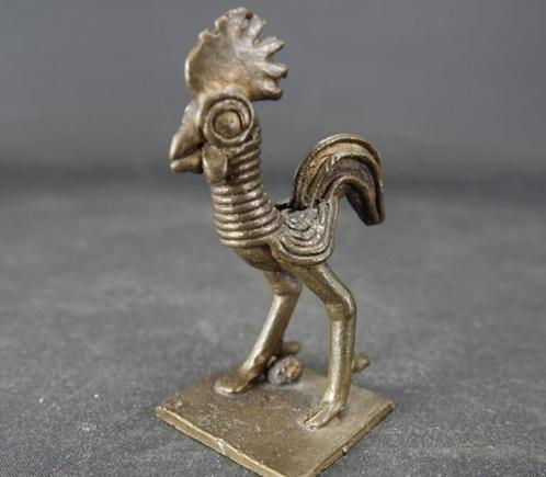 Bronzen Ashanti/Akan goudgewicht., Antiek en Kunst, Kunst | Niet-Westerse kunst, Verzenden