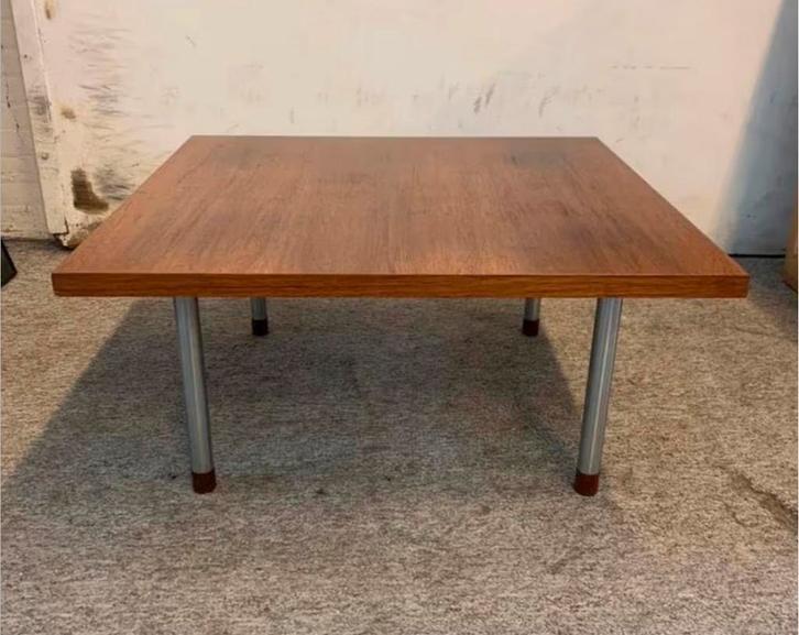 Tafel Kho Liang Ie Fristho salontafel teakhout jaren 60., Huis en Inrichting, Tafels | Salontafels, Ophalen of Verzenden