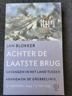 Jan Blokker - Achter de laatste brug Market Garden, Ophalen of Verzenden, Zo goed als nieuw, Jan Blokker