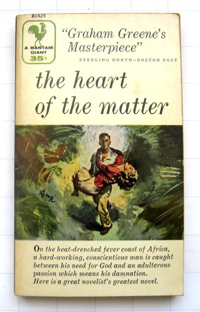 the heart of the matter - Graham Greene, Boeken, Romans, Gelezen, Europa overig, Ophalen of Verzenden