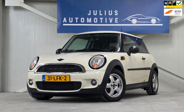 Mini Mini 1.6 One Airco Carbon Fiber Garantie Mooi!, Auto's, Mini, Bedrijf, Te koop, One, ABS, Airbags, Airconditioning, Centrale vergrendeling