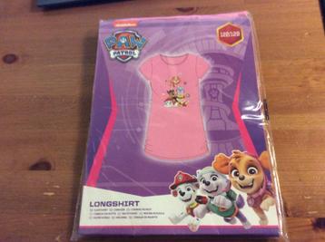Paw patrol Longshirt maat 122/128 Roze. Nieuw, ingepakt beschikbaar voor biedingen