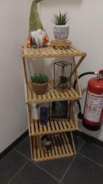 Bamboe Plantenstandaard - 4 Laags, Ophalen, Zo goed als nieuw