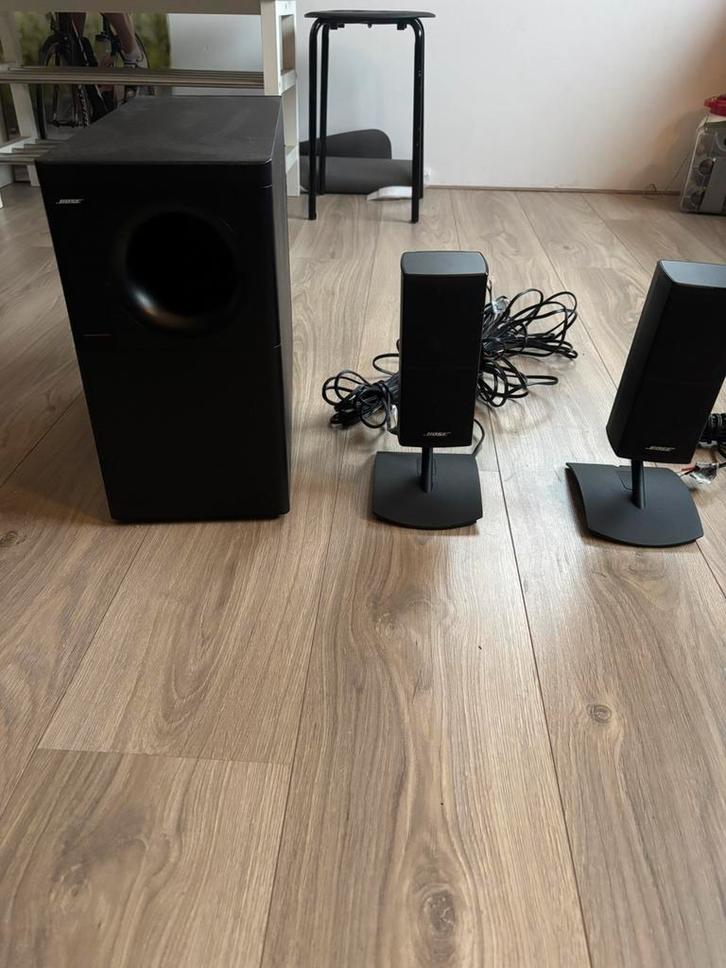Bose Acoustimass 2.1 stereo speaker set, Audio, Tv en Foto, Home Cinema-sets, Zo goed als nieuw, Ophalen
