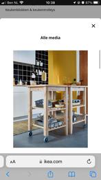 Ikea bekvam keukentrolley roltafel keukenblok, Ophalen, Gebruikt