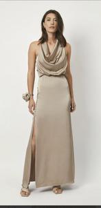 Dante 6 satijnen maxi-jurk Marryme pink champagne, Dante 6, Galajurk, Beige, Nieuw