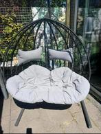 Hangstoel 2 persoons, Tuin en Terras, Tuinstoelen, Ophalen, Zo goed als nieuw, Metaal