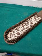 Stokbroodmand met snijplankje vintage, Huis en Inrichting, Woonaccessoires | Schalen en Manden, Ophalen of Verzenden, 'T Olde Gre-j